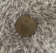 Moneta 5zł 1977r