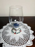 Szklanka na stopce ceramika bolesławiecka