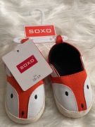 Buciki niechodki "liski" Soxo r. 18-19, nowe