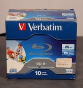 Płyty VERBATIM BD-R 25GB printable - do nadruku
