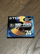 Nowa dyskietka minidisc TDK MD-RXG 74  