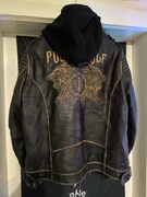 Kurtka skórzana męska POWERWOLF – 3XL – ORYGINALNA