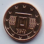 MALTA 2015 1 CENT UNC !!!!!!!!!!