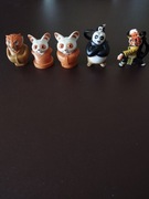 KUNG FU PANDA MISTRZ SHIFU TYGRYSICA PIECZĄTKA FIGURKI BRELOCZKI 