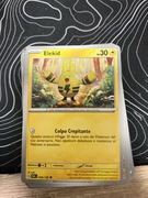 Karta Pokemon Elekid Widoczna na zdjęciu język Włoski