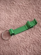 Otwieracz zielony metalowy, możliwość podpięcia 