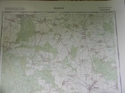 Mapa topograficzna 1:50 000 M-33-22-A Wąsosz 