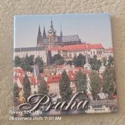 Magnes na lodówkę  (23) PRAHA Praga Czeska Republika Czechy. Most Karola.