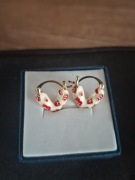 Eleganckie kolczyki w kształcie serca