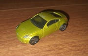 samochodzik dla dzieci zabawka żółty Nissan Z Mattel 2003 1:61