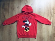 Bluza z Kapturem Myszka Minnie, Czerwona, damska, rozm. S