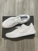 Nike Kobe 8 protro all white halo nowe 44 białe bryant lakers NBA