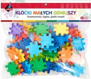 Edukacyjne klocki przestrzenne puzzle