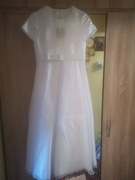 Sukienka komunijna z dodatkami