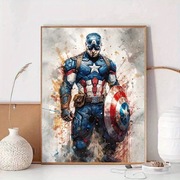 5D DIY Haft diamentowy MARVEL Kapitan Ameryka