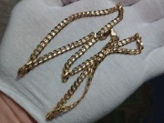 Złoty łańcuch 55 cm 17, 83gr 14k 