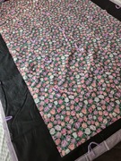 Patchworkowa narzuta z kwiatkowym wzorem! 