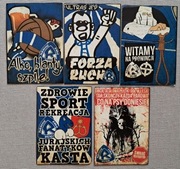 Vlepki RUCH Chorzów, ARKA Gdynia, WISŁA, Cracovia, Lech # 10