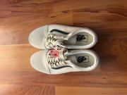 Trampki Old Skool Vans 41 mleczne 