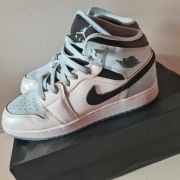 Nike Jordan 1 mid ice blue buty uniseks wysokie sneakersy 39