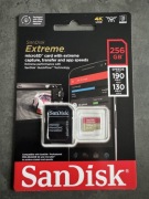 Karta pamięci z adapterem SanDisk microSDXC 256GB Extreme 190/130MB/s