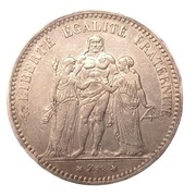 5 franków 1874 Herkules