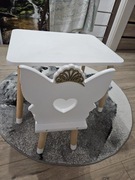 Stolik i krzesełko dla małej księżniczki