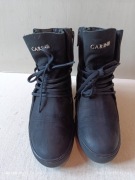 Botki skórzane CARINII 