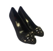 Nowe czarne buty na obcasie Love Moschino [37]