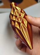 Bombka na choinkę, trzykolorowa, wydruk 3D