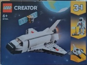 Klocki LEGO Creator 31134 prom kosmiczny astronauta z flagą 144 elementy