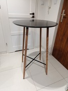 Stół okrągły barowy Jysk 70 cm Średnicy