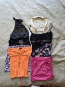 Zestaw damskie koszulki bluzki S na ramiączkach topy bez rękawów 