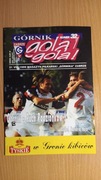 Program meczowy - Górnik Zabrze -Ruch Radzionków - 1999 rok
