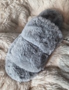 KAPCIE DAMSKIE PUCHATE MIĘCIUTKIE SZARE CLEVE 39