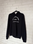 Bluza Karl Lagerfeld S czarna z kapturem oryginalna