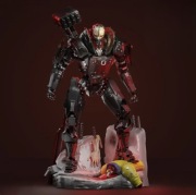 Figurka druk 3D żywica " Adam Smasher - F806 "- 120 mm