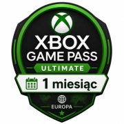Subskrypcja Xbox Game Pass Ultimate 1 miesiąc Europa