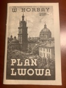 Plan Lwowa  W.Horbay  z mapą 