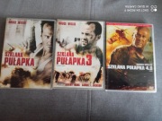 Zestaw 3 x DVD Szklana Pułapka 