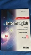 Podręcznik do informatyki Informatyka Teraz bajty 2 liceum technikum klasa