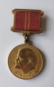 Medal100lat ur W.I.Lenina1870-1970,cywilny,śr32mm,zapięcie moś.