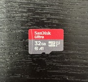 Karta pamięci SanDisk ultra MicroSD 32GB używana