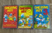 zestaw 3 oryginalnych kaset magnetofonowych Smerfne Hity