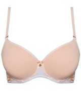 Biustonosz usztywniany Samanta Tinka A460 80E pastelowe kolory, spacer