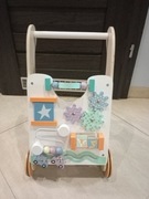 INTERAKTYWNY DREWNIANY CHODZIK PCHACZ 2 W 1