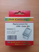 TUSZ 22XL 22 C9352AE DO DRUKARKI HP F4180 F2280 F2180 F380 D1560 F370 KOLOR