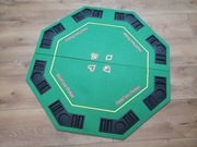 Stół do pokera nakładka poker 122cm 8 graczy table