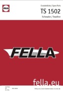 Katalog części zgrabiarka Fella TS 1502