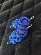 Kolczyki Sutasz- Chabrowe